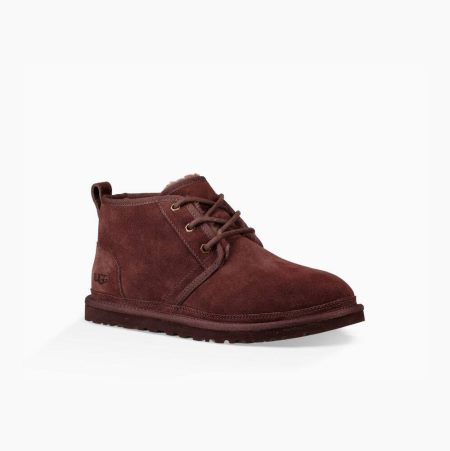 UGG Neumel Red Brown Boots for Men (QAJK10352)